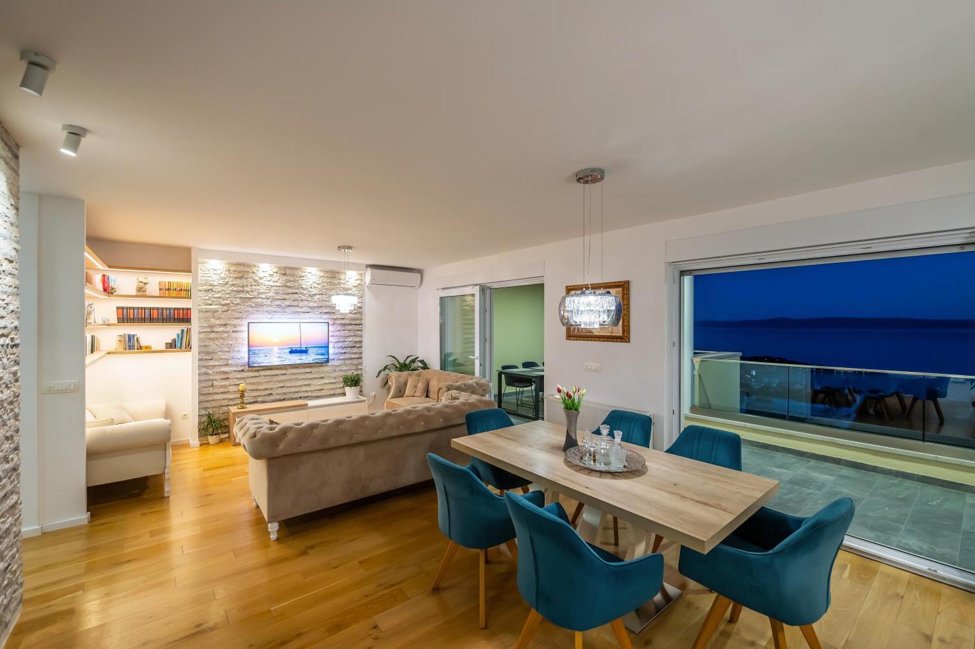 Апартаменти Penthouse Nikola Макарська Екстер'єр фото